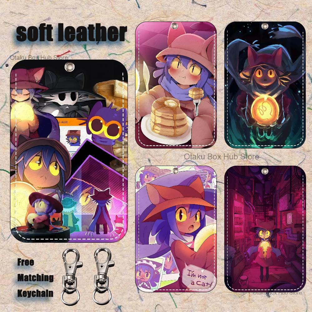 Leather Working - Gantungan Kunci Anime N-Niko O-OneshotS untuk