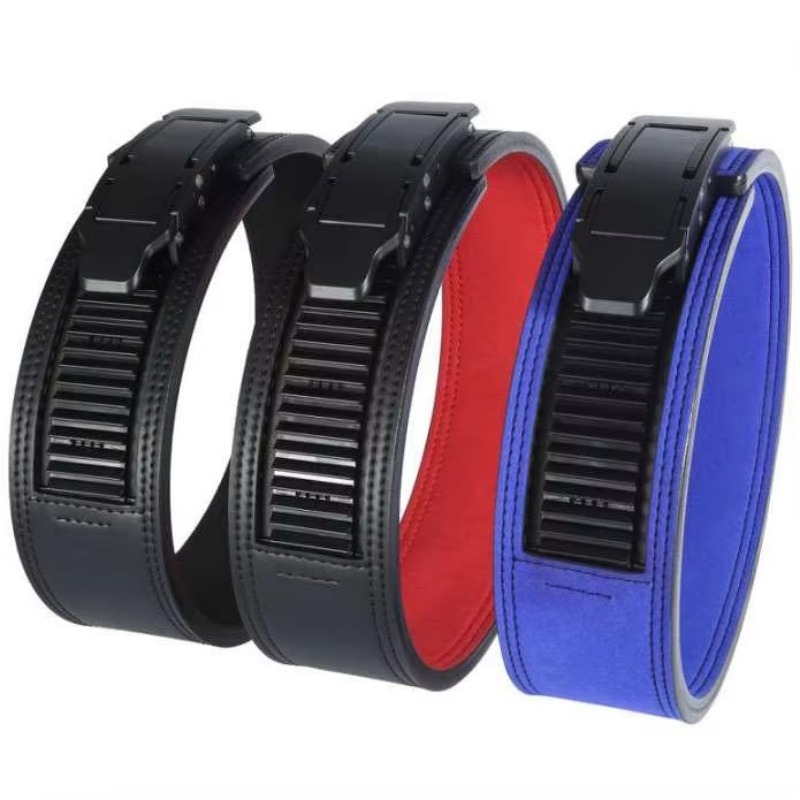 Leather Workout Belt - Sabuk Angkat Beban Kulit Desain Baru