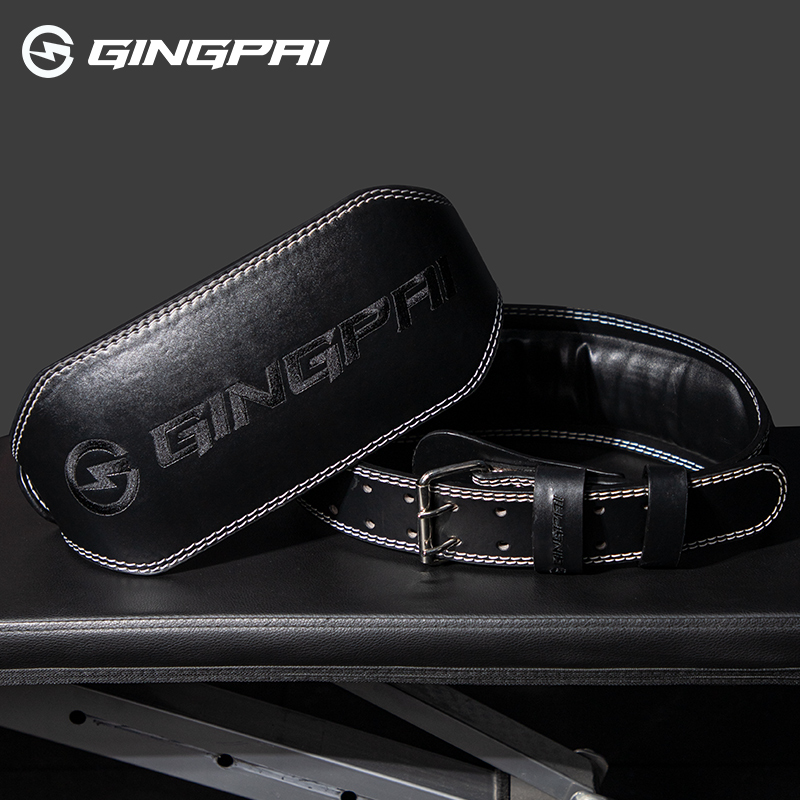 Leather Workout Belt - Sabuk Angkat Berat kulit sapi, untuk