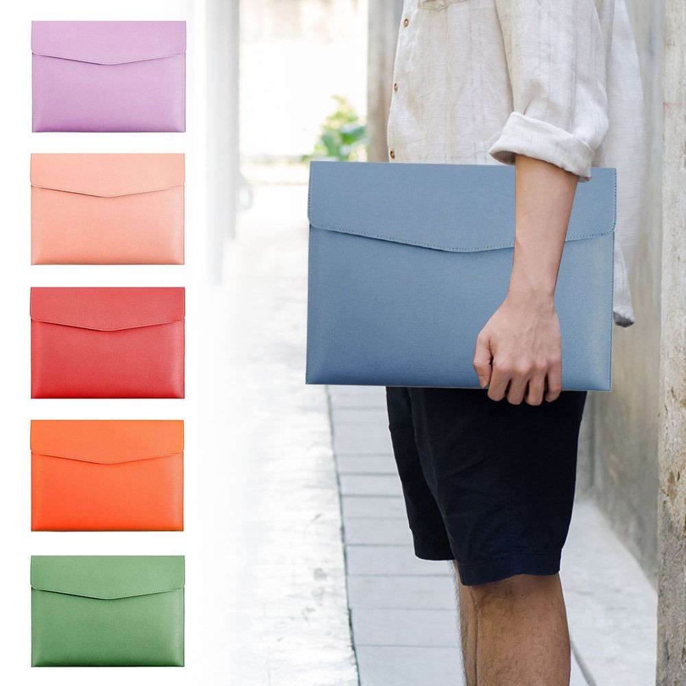 Leather Work Folder - Penyimpanan dokumen Data, Folder File kulit