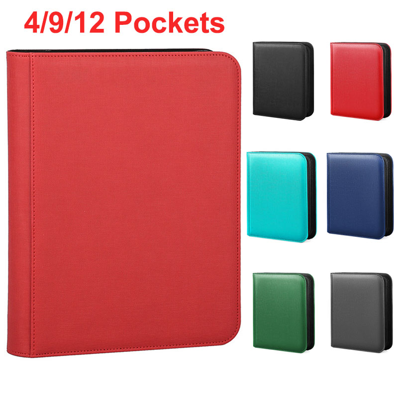 Leather Work Folder - Album Kartu Koleksi Kulit 9/12 Pocket