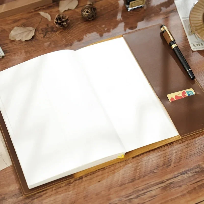 Leather Work Diary Covers - Sampul Buku Catatan Kulit Vintage Baru