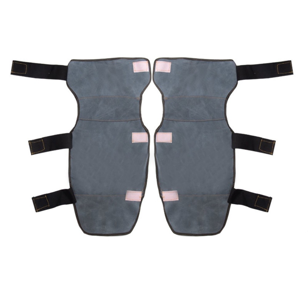 Leather Work Knee Pads - 2 Buah Bantalan Pelindung Lutut untuk