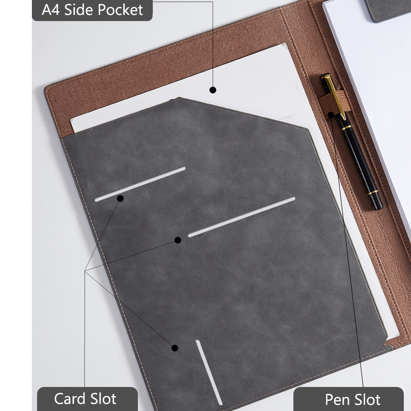 Folder Portofolio Kulit Konfer - Leather Work Folder ulasan dan harga