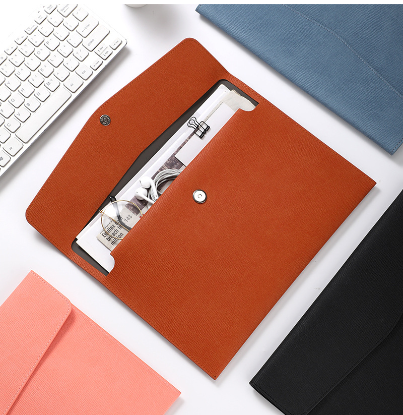 Tas dokumen kulit imitasi, tas - Leather Work Folder ulasan dan harga