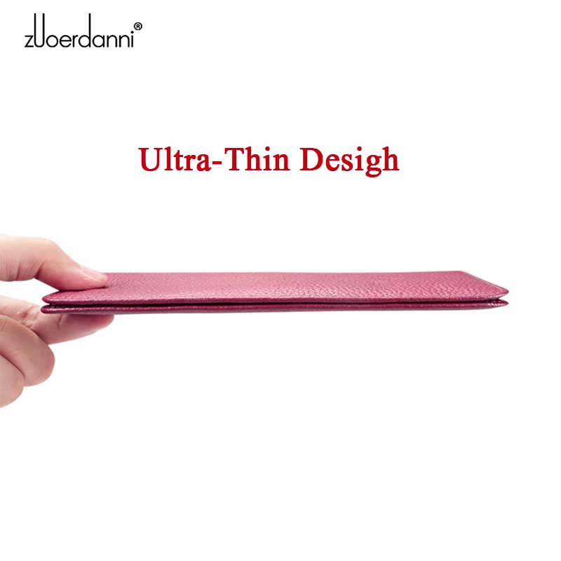 Ultra-tipis dompet wanita panj - Leather Work Folder ulasan dan harga