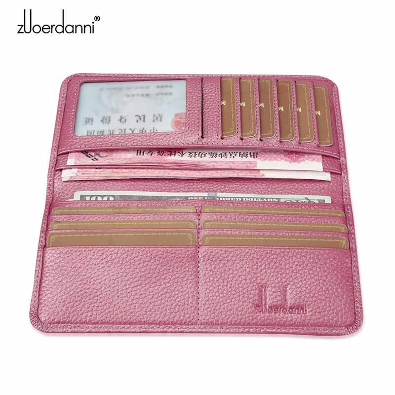 Ultra-tipis dompet wanita panj - Leather Work Folder ulasan dan harga