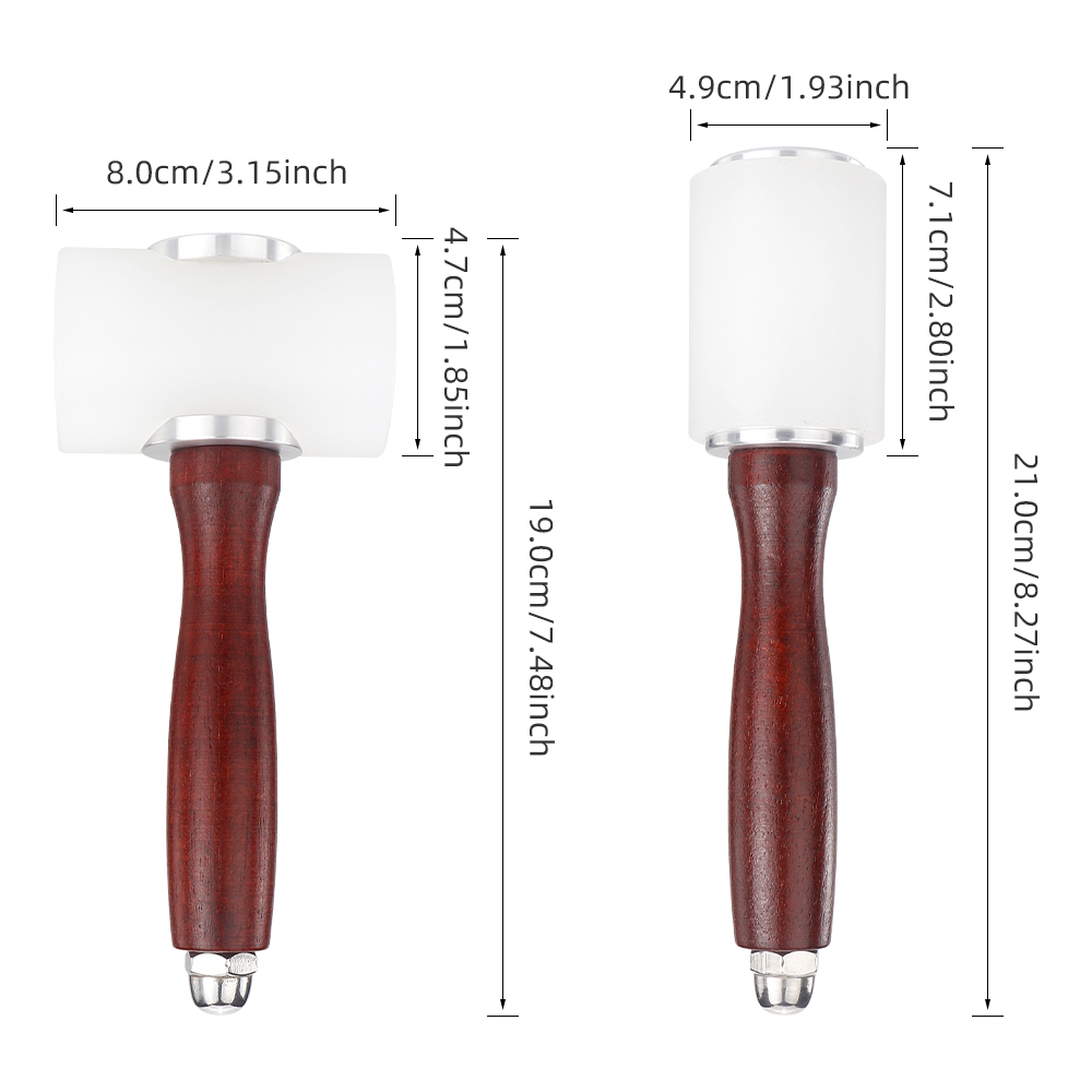 Palu Ukir Kulit DIY, Palu Kera - Leatherwork Hammer ulasan dan harga