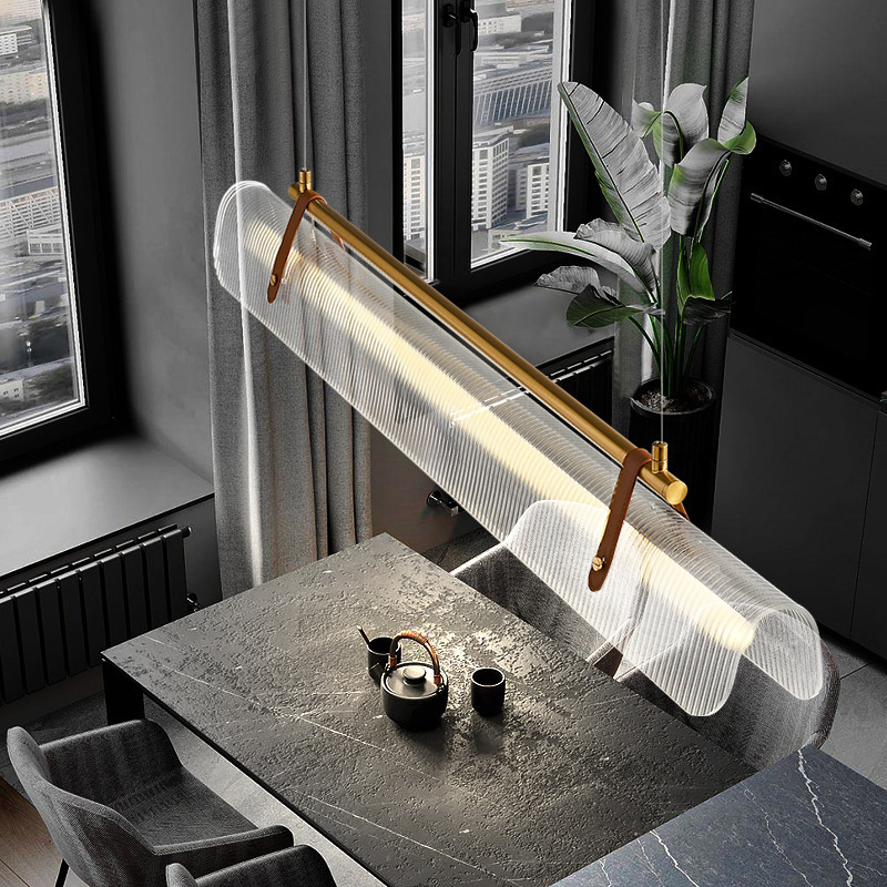 Lampu Gantung Restoran Desaine - Leatherwork Desk ulasan dan harga