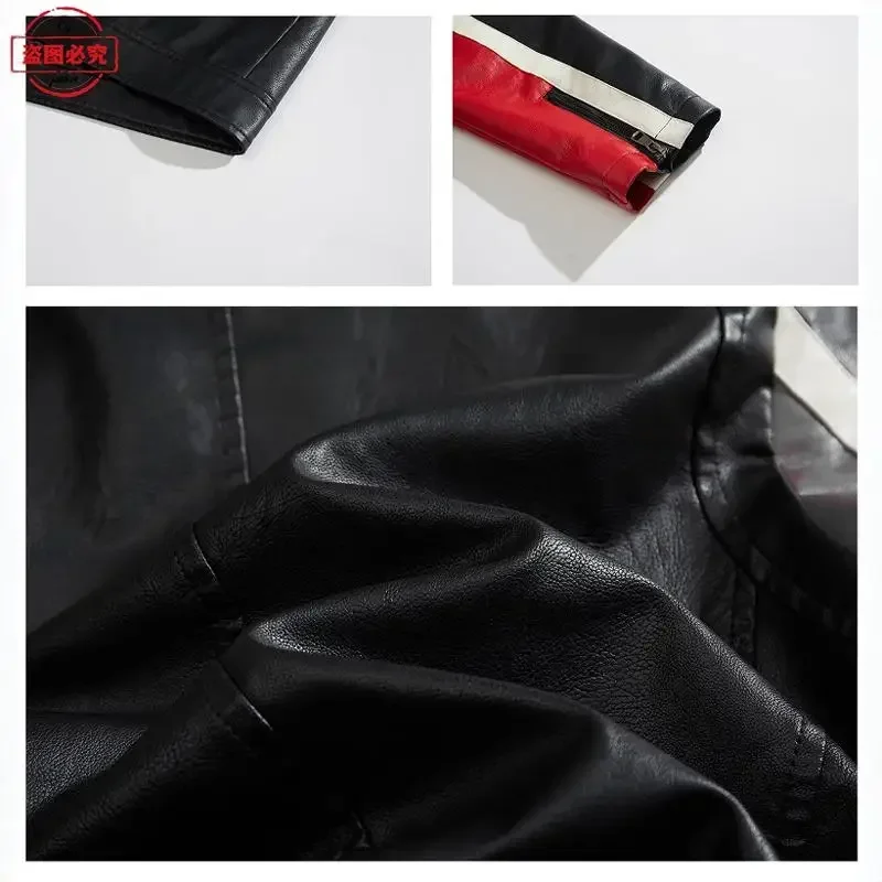 Jaket Kulit Berkerudung dengan - Leather Work Jacket With Hood ulasan dan harga