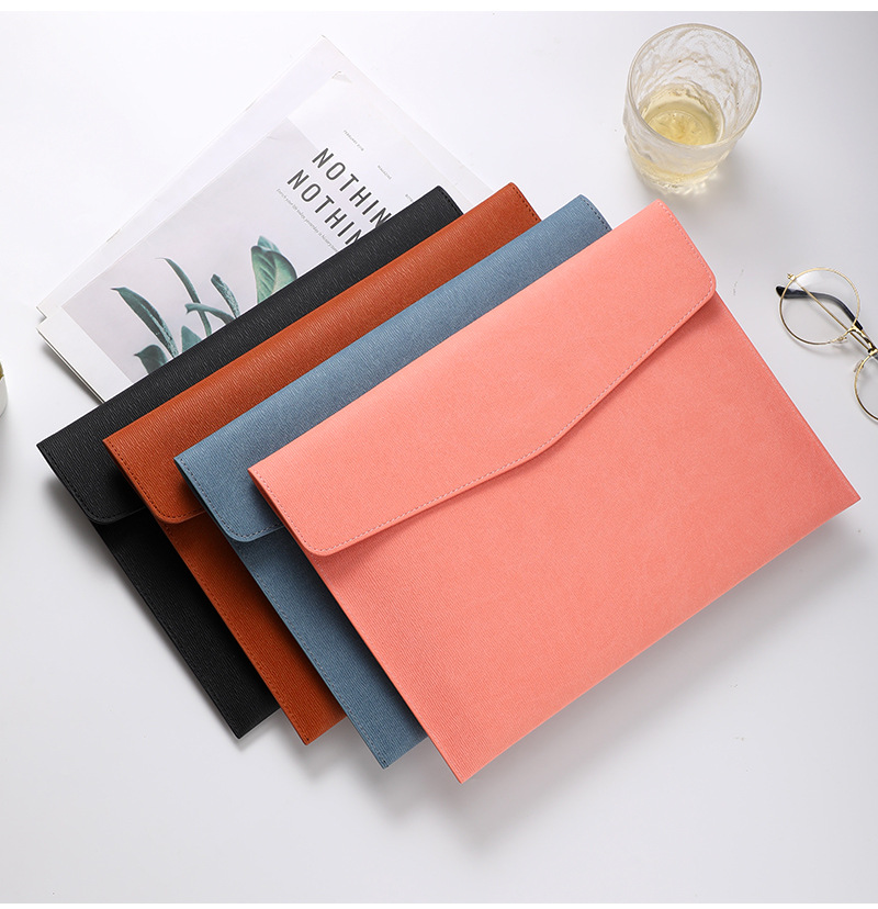 Tas dokumen kulit imitasi, tas - Leather Work Folder ulasan dan harga