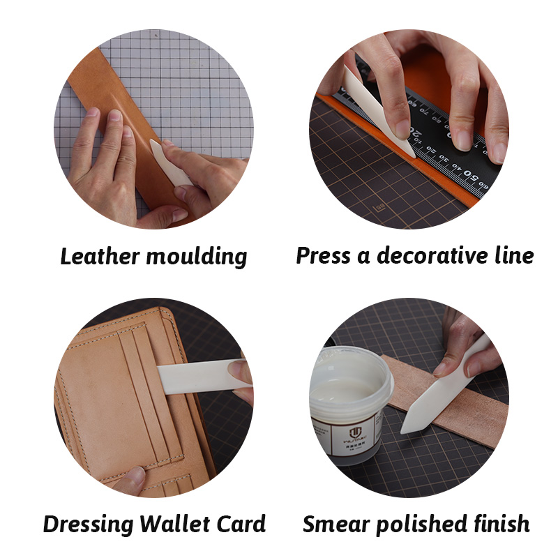 WUTA 1PC 100% Tulang Sapi Asli - Leather Work Folder ulasan dan harga