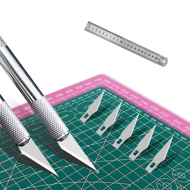 Alas Potong A3 / Set Pisau Uki - Leatherwork Desk ulasan dan harga
