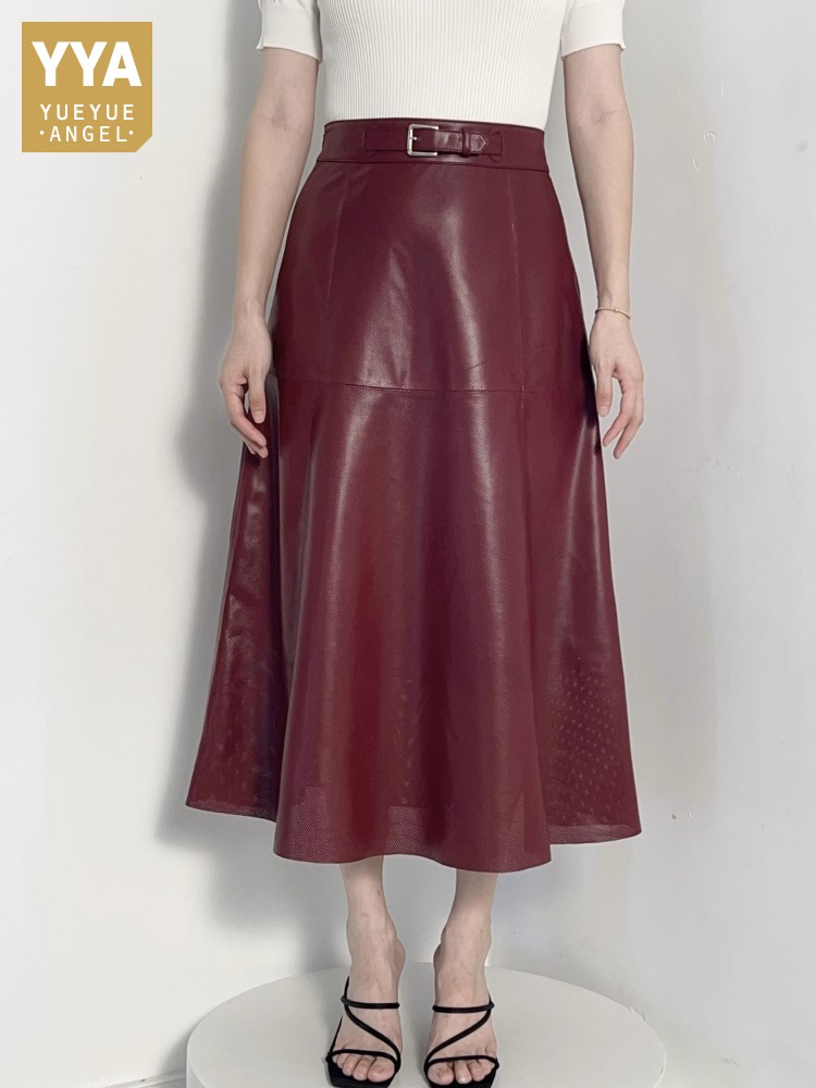 Rok Kulit Asli Wanita Model A- - Leather Workout Belt ulasan dan harga