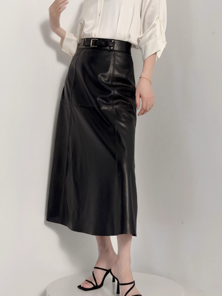 Rok Kulit Asli Wanita Model A- - Leather Workout Belt ulasan dan harga