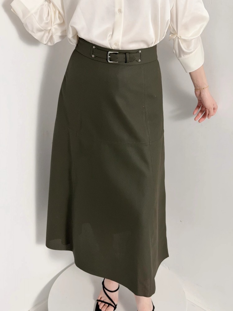 Rok Kulit Asli Wanita Model A- - Leather Workout Belt ulasan dan harga