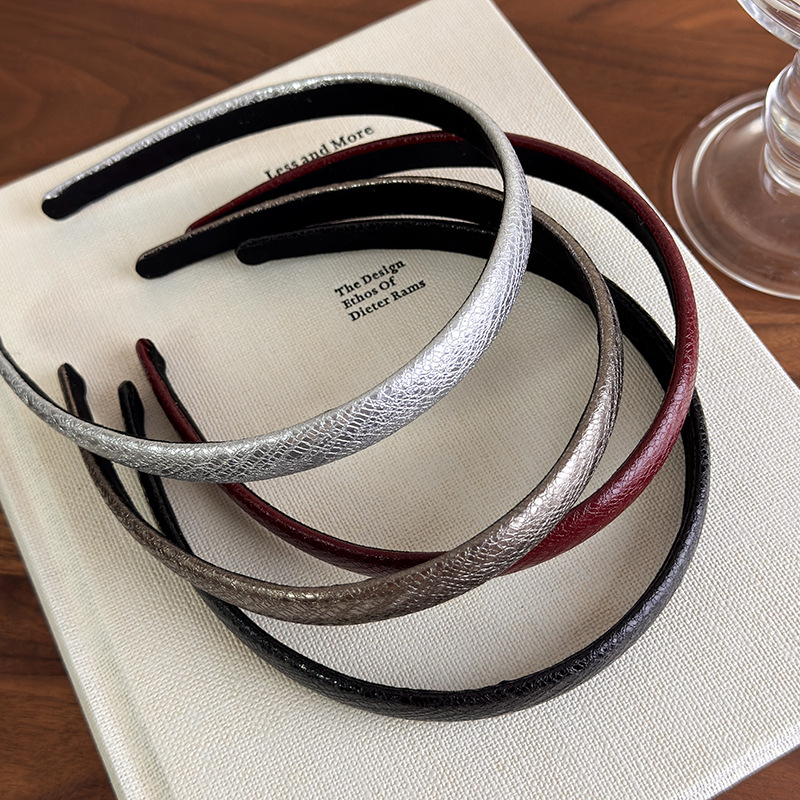 Headband Kulit Merah Vintage T - Leatherwork Rings ulasan dan harga