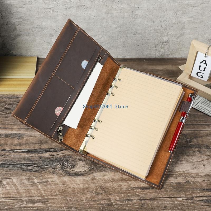 Sampul Jurnal Portabel T3LB de - Leather Work Diary Covers ulasan dan harga
