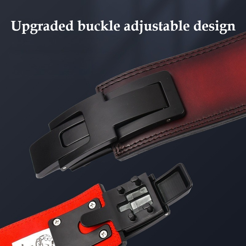 Sabuk Angkat Beban Kulit Sapi  - Leather Workout Belt ulasan dan harga