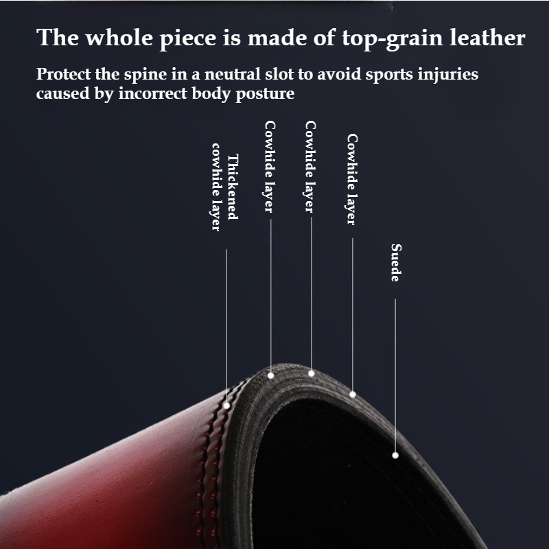 Sabuk Angkat Beban Kulit Sapi  - Leather Workout Belt ulasan dan harga
