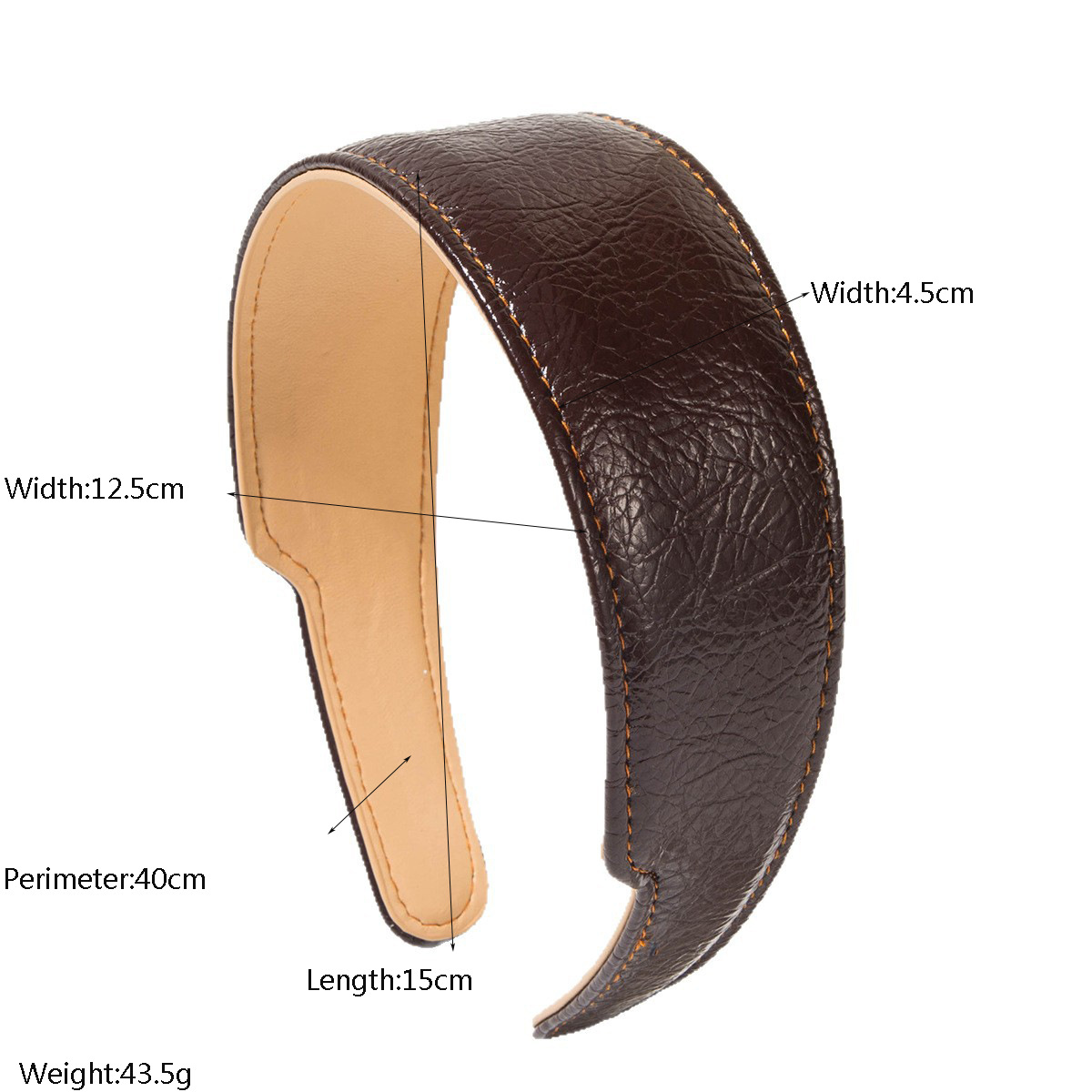 Ikat Rambut Kulit Gaya Korea E - Leatherwork Rings ulasan dan harga