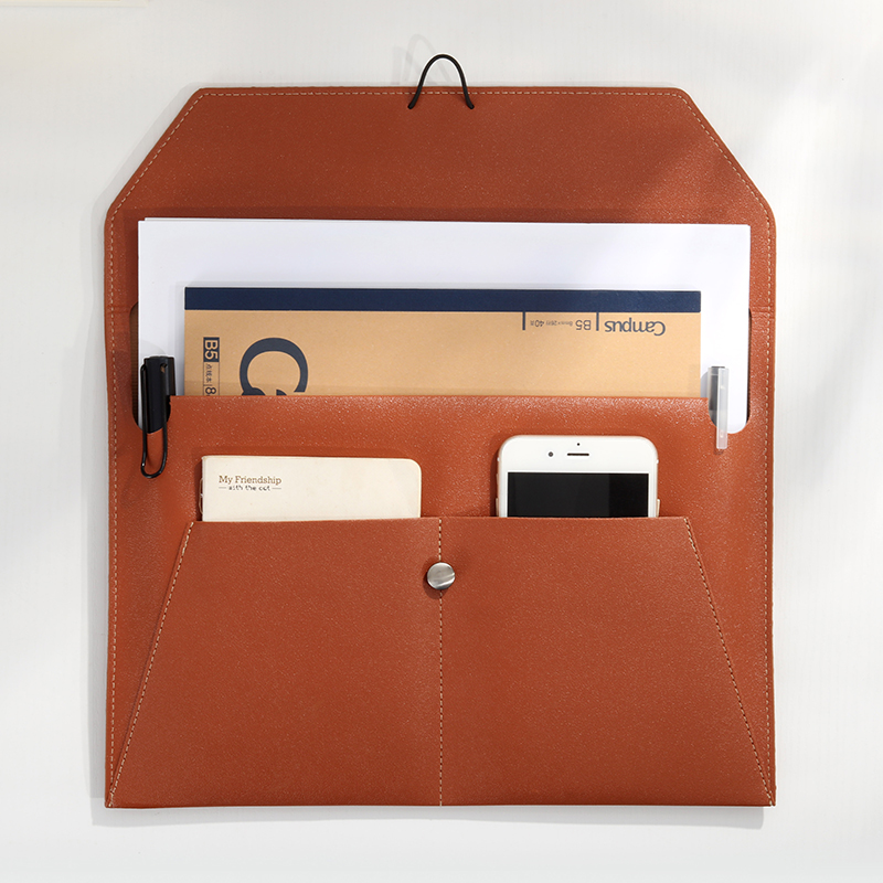 Tas File Kulit Bisnis A4 Folde - Leather Work Folder ulasan dan harga