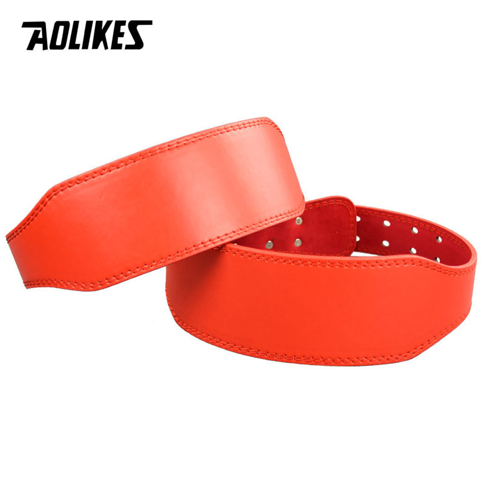 AOLIKES sabuk angkat beban leb - Leather Workout Belt ulasan dan harga