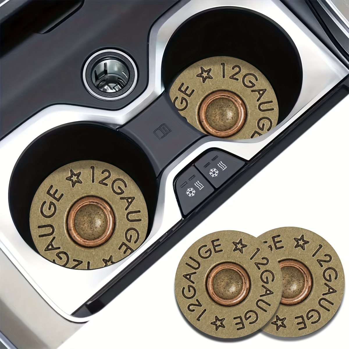 2-Pack Tatakan Gelas Mobil Des - Leatherwork Desk ulasan dan harga