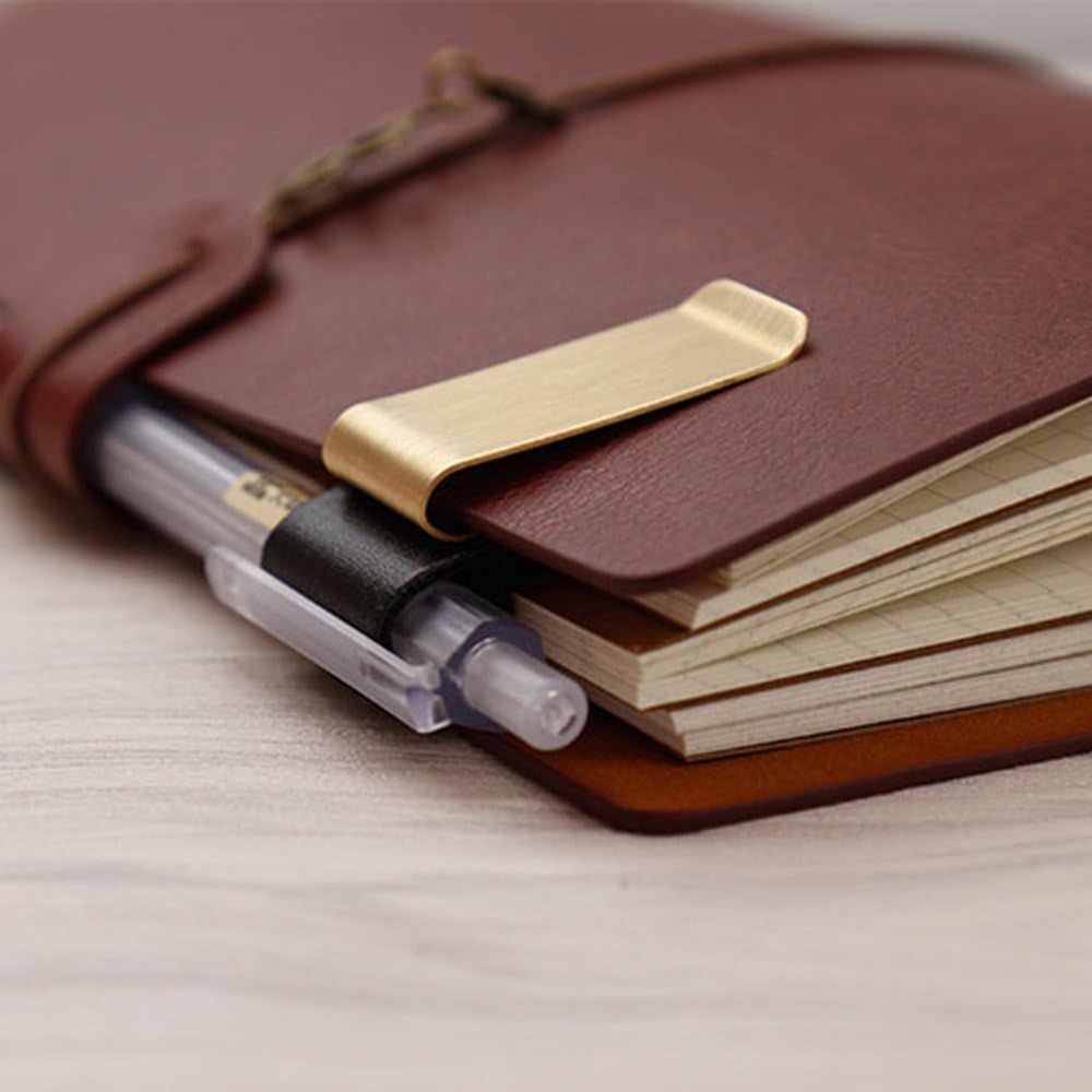 Penjepit Pena Kulit Asli Kunin - Leather Work Folder ulasan dan harga
