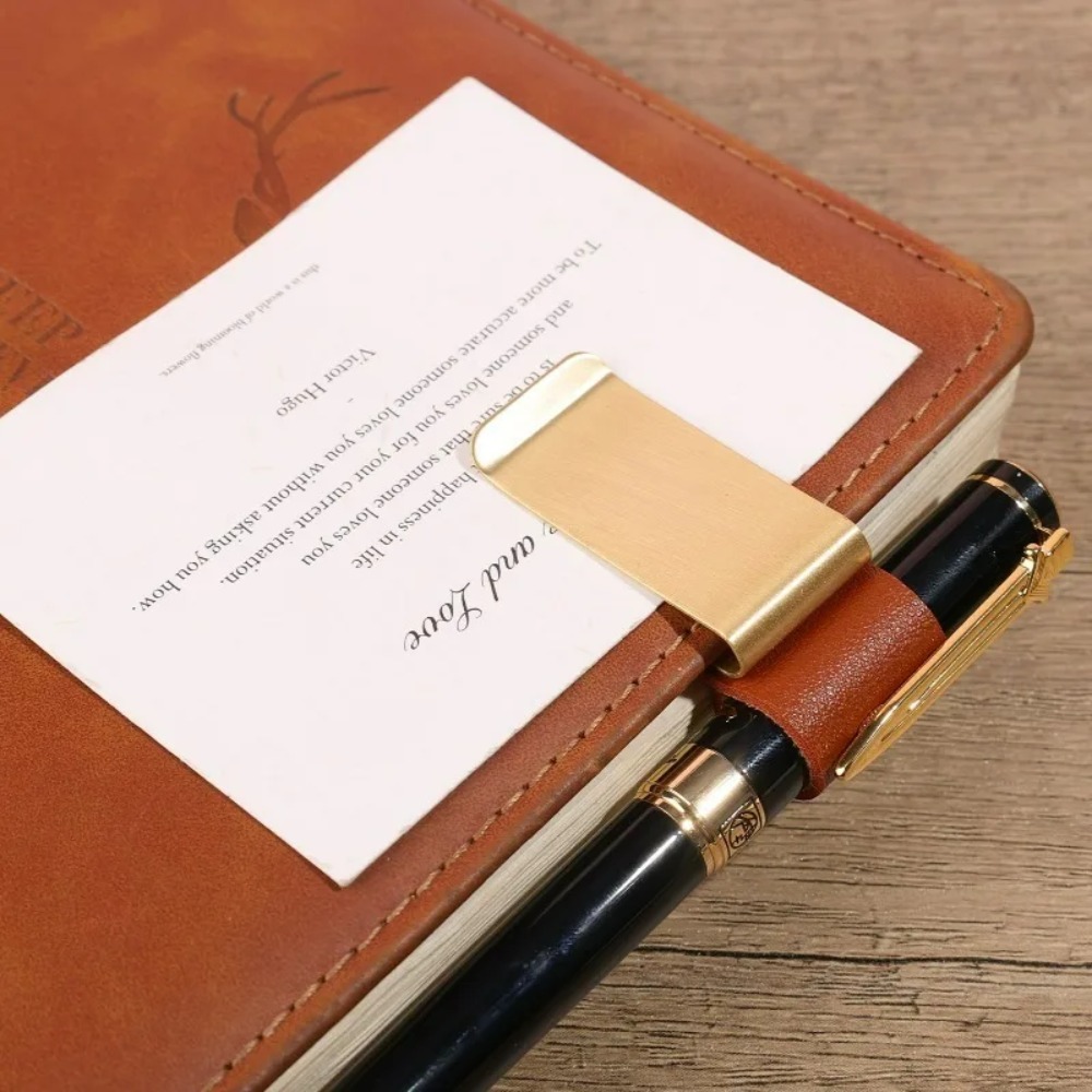 Penjepit Pena Kulit Asli Kunin - Leather Work Folder ulasan dan harga