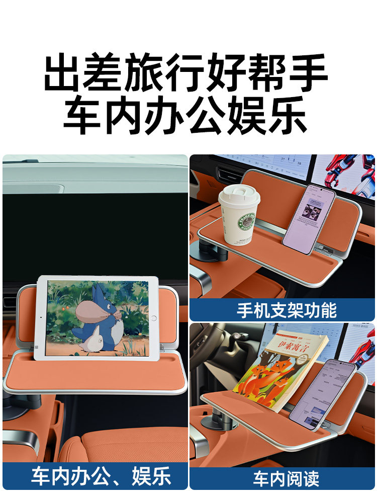 Meja Kecil Konsol Tengah denga - Leatherwork Desk ulasan dan harga