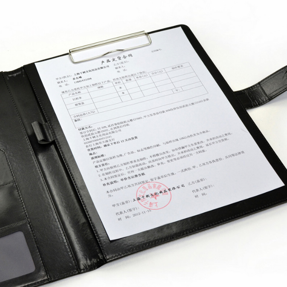 Folder Konferensi A4 Folder Al - Leather Work Folder ulasan dan harga