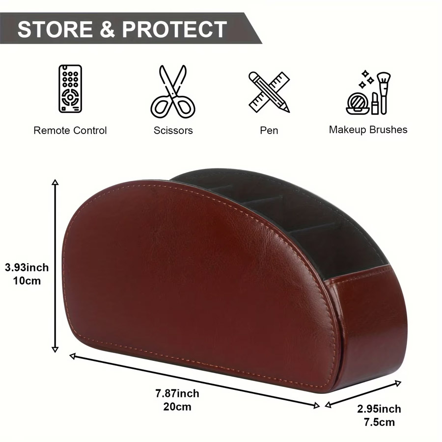 1Pc Kotak Penyimpanan Desktop  - Leatherwork Desk ulasan dan harga
