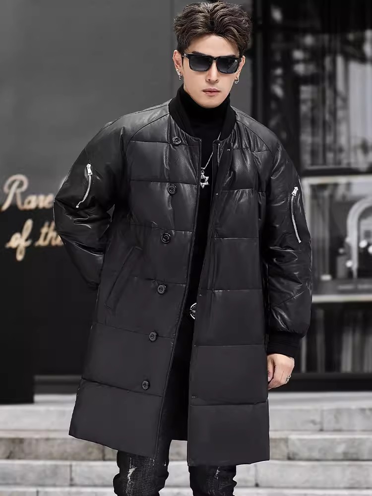 Jaket Kulit Asli Panjang Berke - Leather Work Jacket With Hood ulasan dan harga