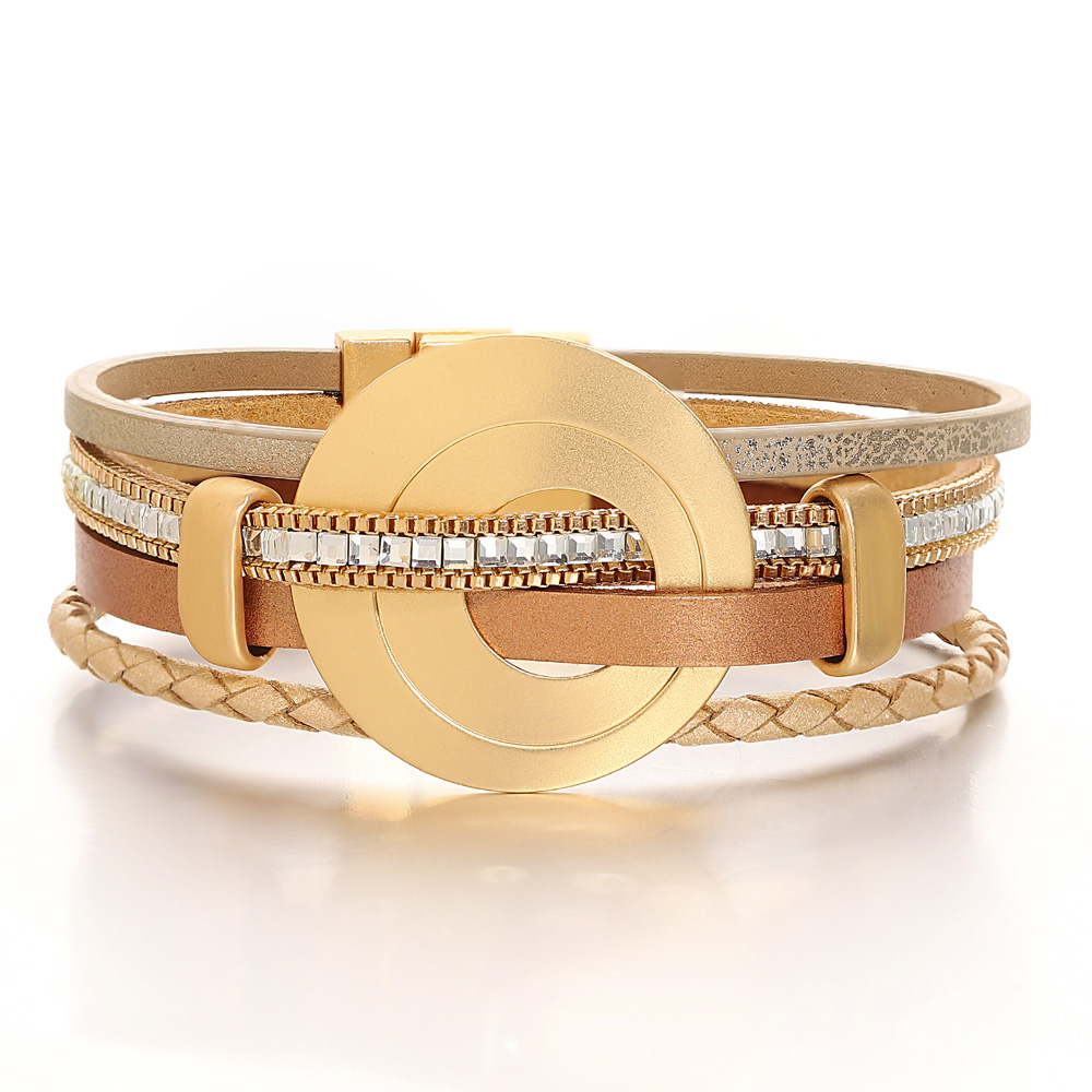 ALLYES gelang kulit wanita, pe - Leatherwork Rings ulasan dan harga