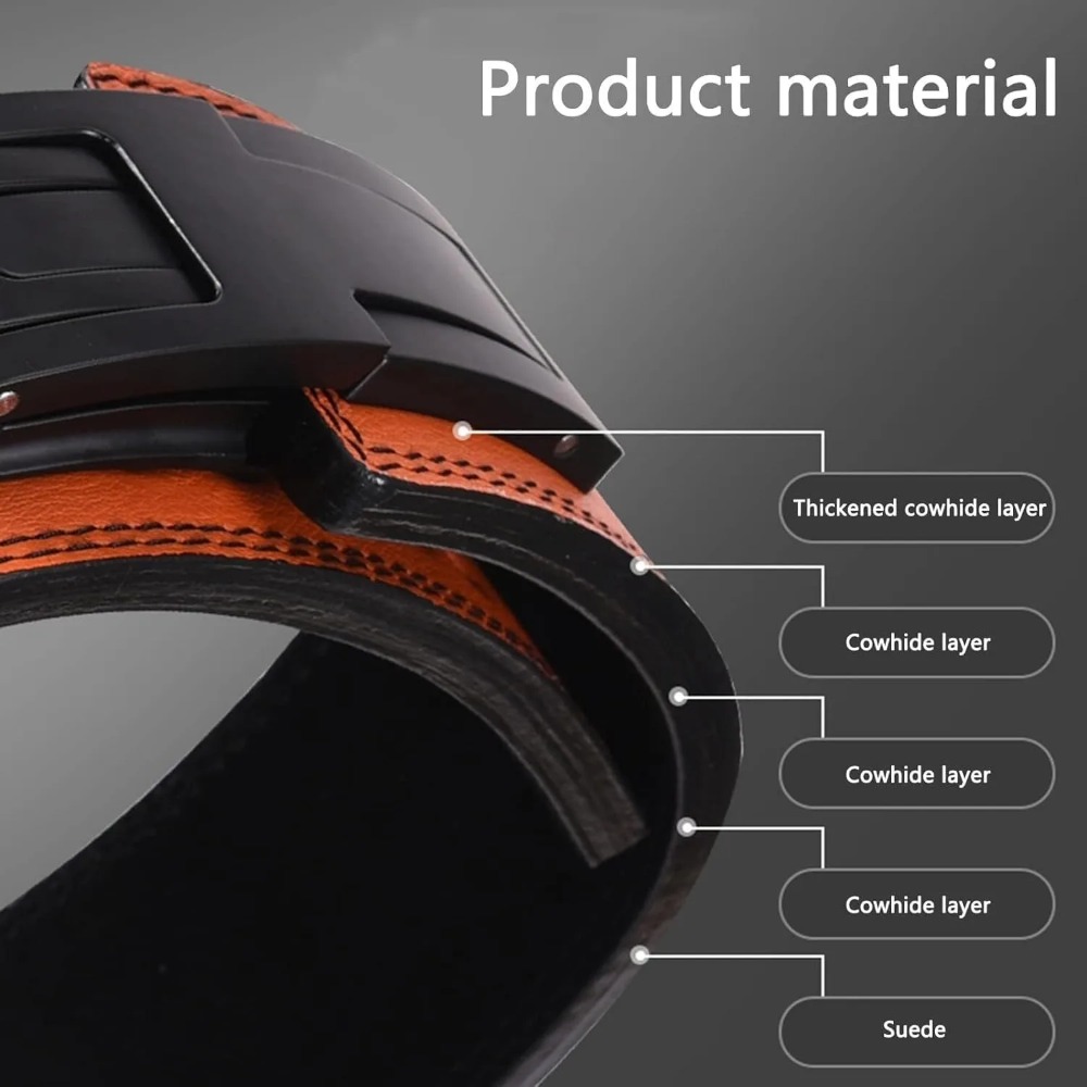 Sabuk Angkat Berat Kulit Asli  - Leather Workout Belt ulasan dan harga
