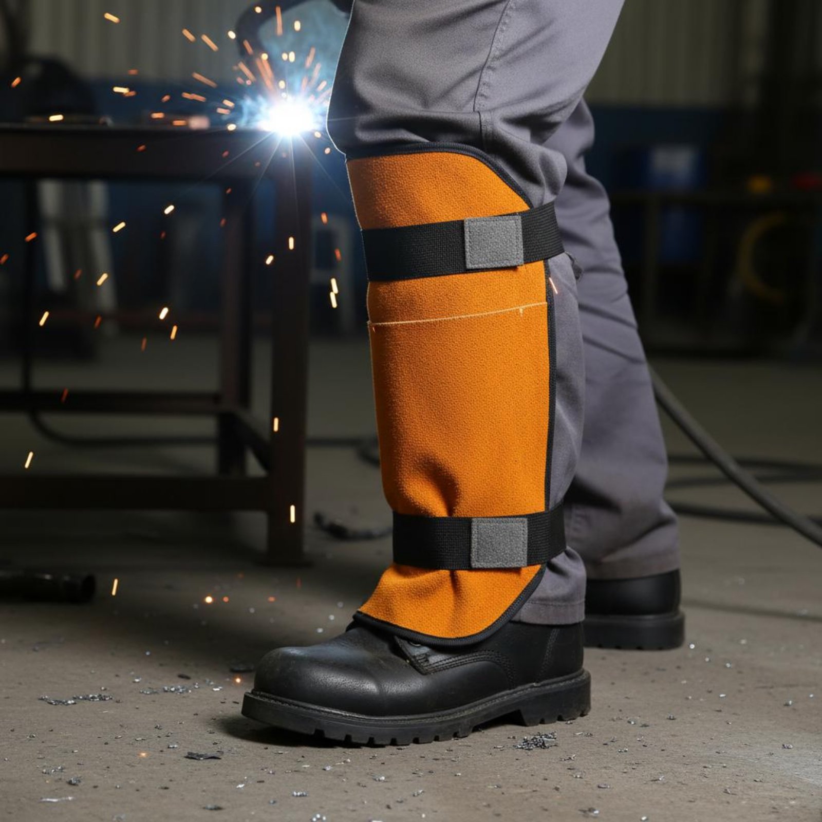 Pelindung Lutut Kulit Sapi, Pe - Leather Work Knee Pads ulasan dan harga