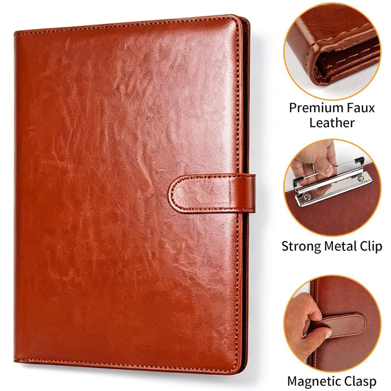 Folder Konferensi Kulit A4 Mul - Leather Work Folder ulasan dan harga