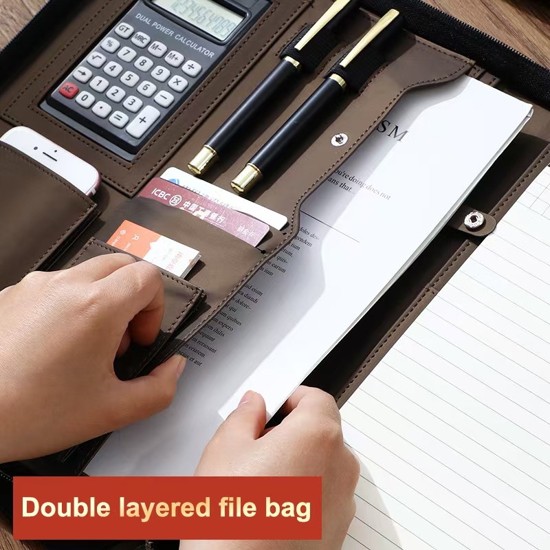 Casing Dokumen A4 Portafolio K - Leather Work Folder ulasan dan harga